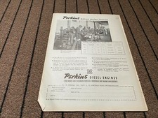 AC18 ADVERT 11X8 PERKINS MARINE ENGINE SERVICE - DIESEL ENGINES PETERBOROUGH