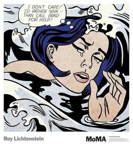 Drowning girl roy - drowning,