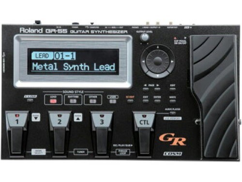 Roland 55s guitar - gr-55s-bk,