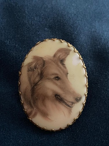 Vintage rough collie - vintage, dog