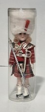 Vintage Cased Scottish Highland Doll white Hat
