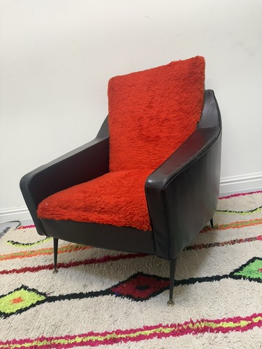 Mid century armchair - armchair, danish