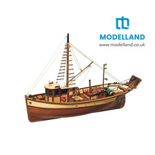 Palamos Fishing Boat Collectible Wooden Model Boat Kit Occre 12000 Scale 1:45