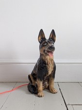 Lost & foundry Retro Ceramic Dog  Lamp