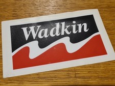 Wadkin Woodwork Machine Sticker Decal