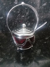 A Cranberry Red Glass and