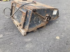 Industrial Hydraulic Bob Cat Tele handler Yard Brush Road Sweeper