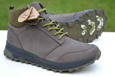Clarks Mens Waterproof Boots ATL TREK UP WP Stone Nubuck UK 8 / EU 42
