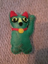 Handmade Catnip Chinese New Year lucky waving cat toy