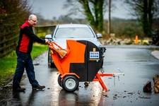 Petrol Towable Log Saw