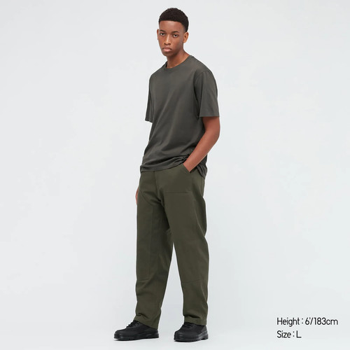 Uniqlo olive supima cotton - uniqlo,