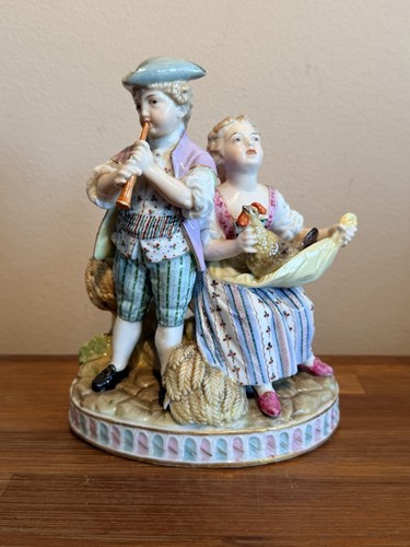 Antique meissen dresden 19th - meissen,