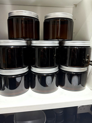 Amber glass 500 straight - 500,