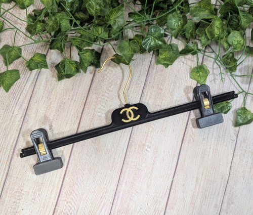 Authentic velvet chanel hanger - chanel,