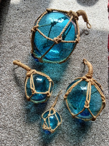 Turquoise glass fishing boat - turquoise,