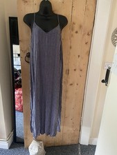 Navy And White Summer Maxi