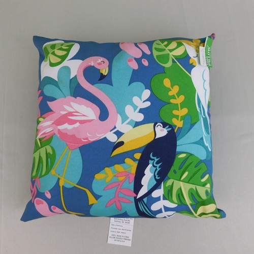 Tropical birds throw - birds,