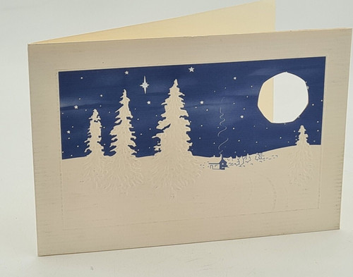 Vintage christmas card for - vintage,