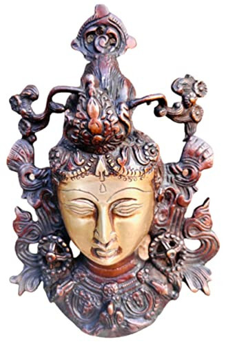 Green tara head - s,