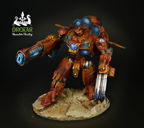 Xv109 vahra battlesuit tau - xv109, y'vahra