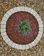 200 cm cream granite circle