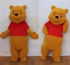 Cute Pooh Bear Mascot Costume