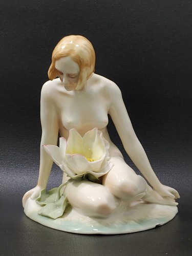 1920 nude lady water - 1920, lily