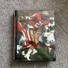 Vintage American Football NFL Magazines +Binder 1986 COMPLETE Marshall Cavendish