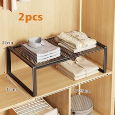 Extendable wardrobe tiered
