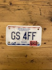 Vintage Missouri US Motorcycle