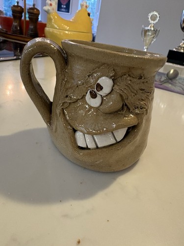 Ugly mug shaped - shaped, earthenware