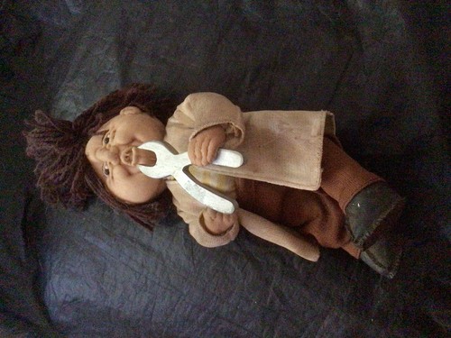 Vintage rag doll - vintage,