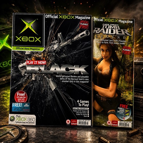 Official xbox magazine issues - xbox,