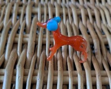 Vintage Glass Blown Orange