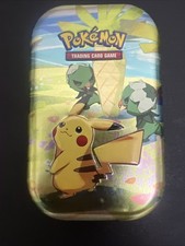 Small Empty Pokémon Tin For Storage