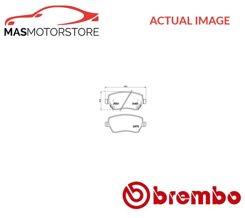 Brake pads set - brake, pad