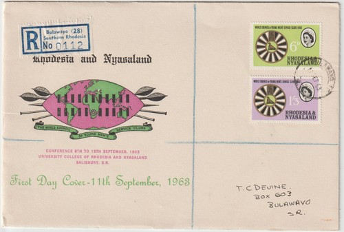 Rhodesia nyasaland 1963 - &, nyasaland,