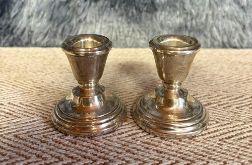 Pair sterling silver - pair,