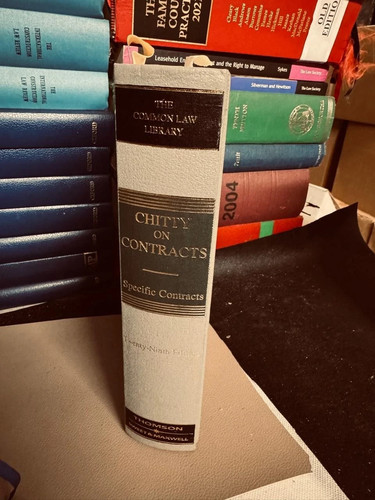 Chitty contracts 29th ed - chitty, on