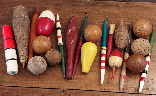 Vtg antique lot - vtg, fishing