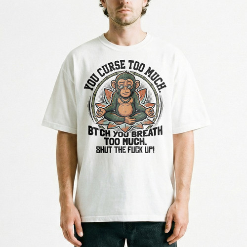Zen monkey you curse - zen,