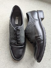 Dune flat shoes black size 6