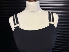 Sarah Pacini Women’s Long Black Sleeveless Dress Size 8/10