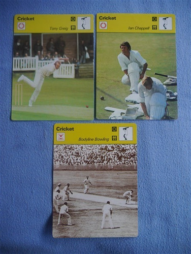 Bodyline bowling 2 others - +,