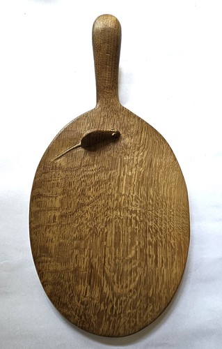 Hand carved mouse - hand, cheeseboard