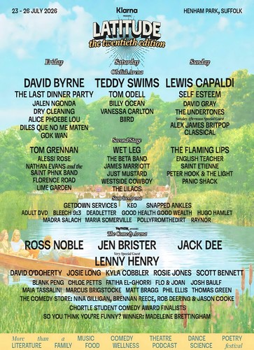 Latitude music festival 2026 - latitude,