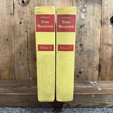 Newnes - Vintage Home Management Books Alison Barnes Mid Century - Vol 1 And 2