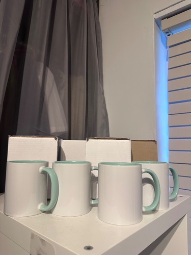 Sublimation mugs 11oz teal - sublimation,