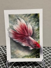 Aceo miniature art - aceo, card