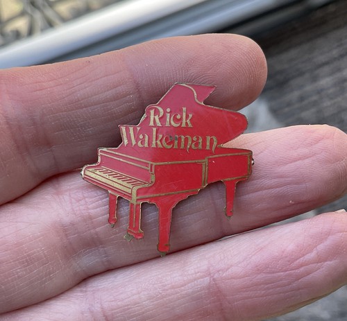 Vintage rick wakeman enamel - rick,